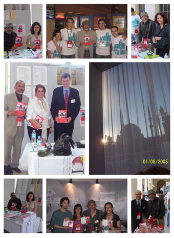 Scenes from the launch of Cities in Transition at 22nd Congress of UIA in Istanbul, Turkey
